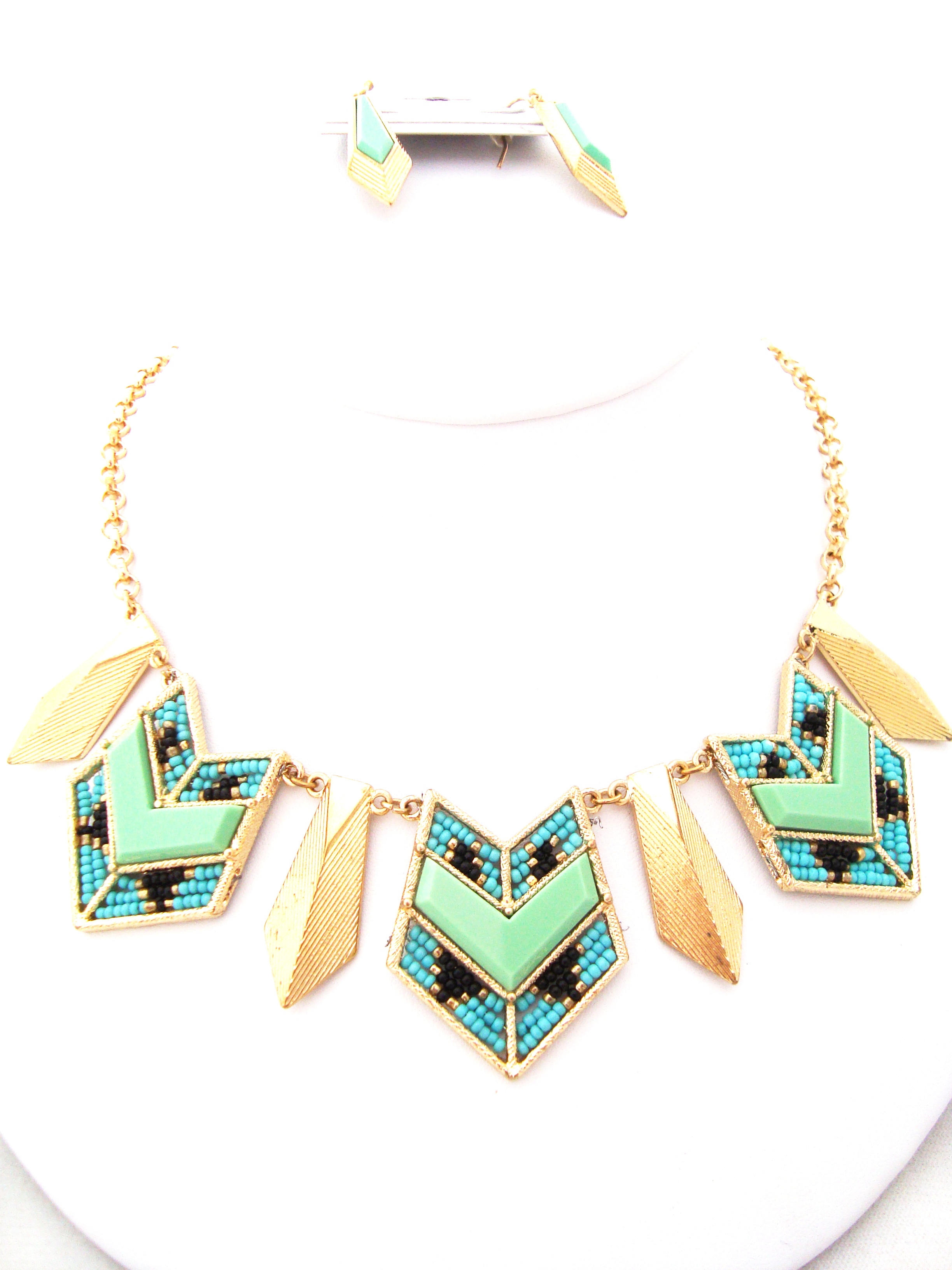 Turquoise is Always in Style Necklace Set