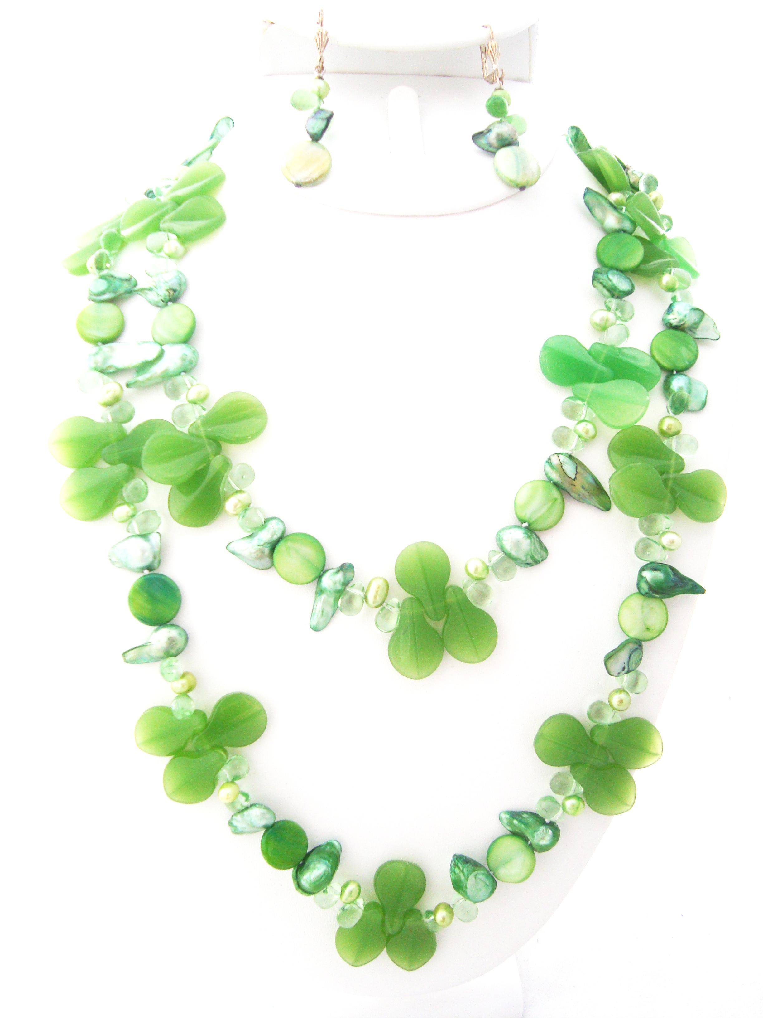 St. Patrick\'s Long Necklace Set