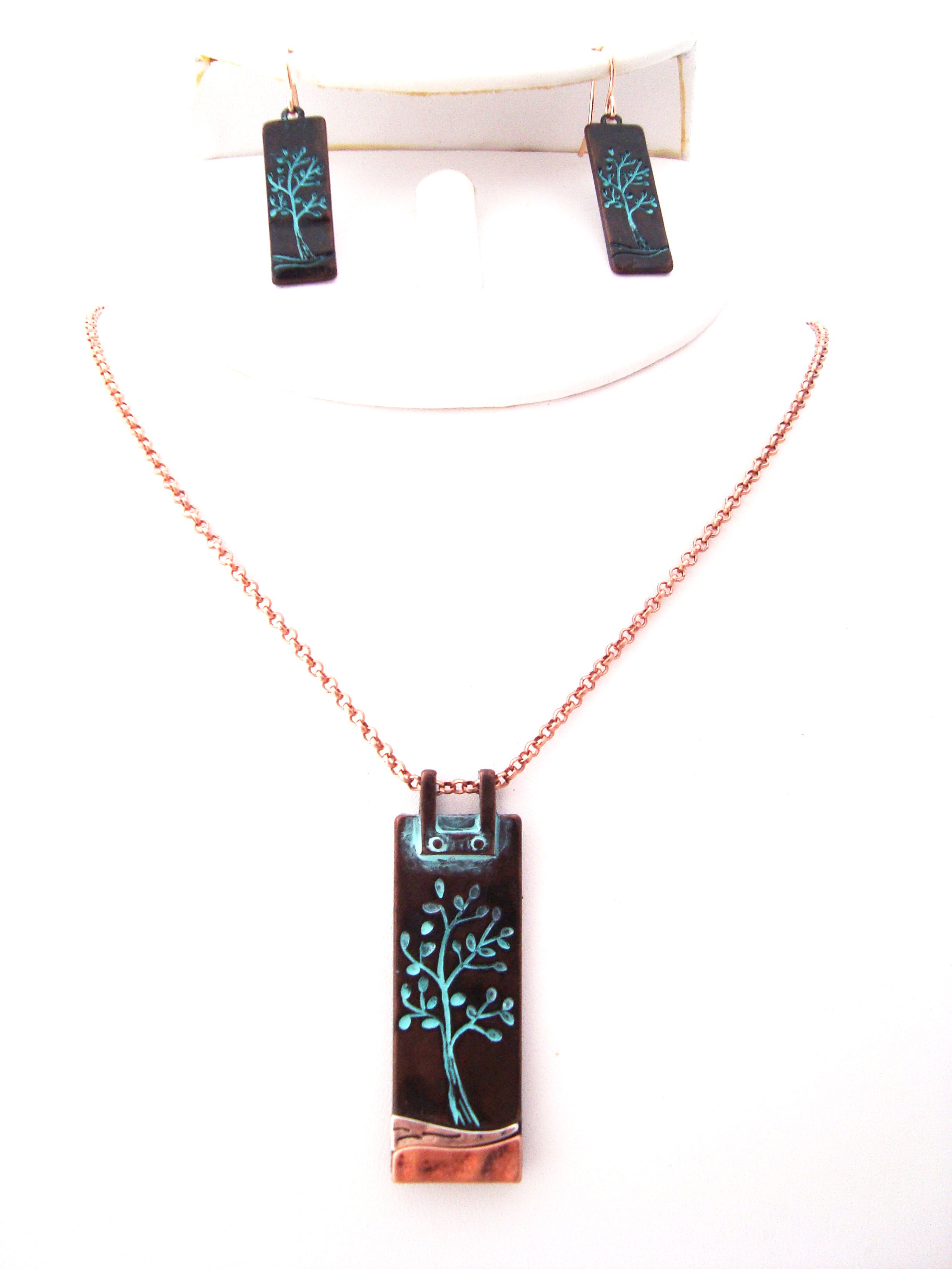 Pantina Tree of Life Charm Necklace Set