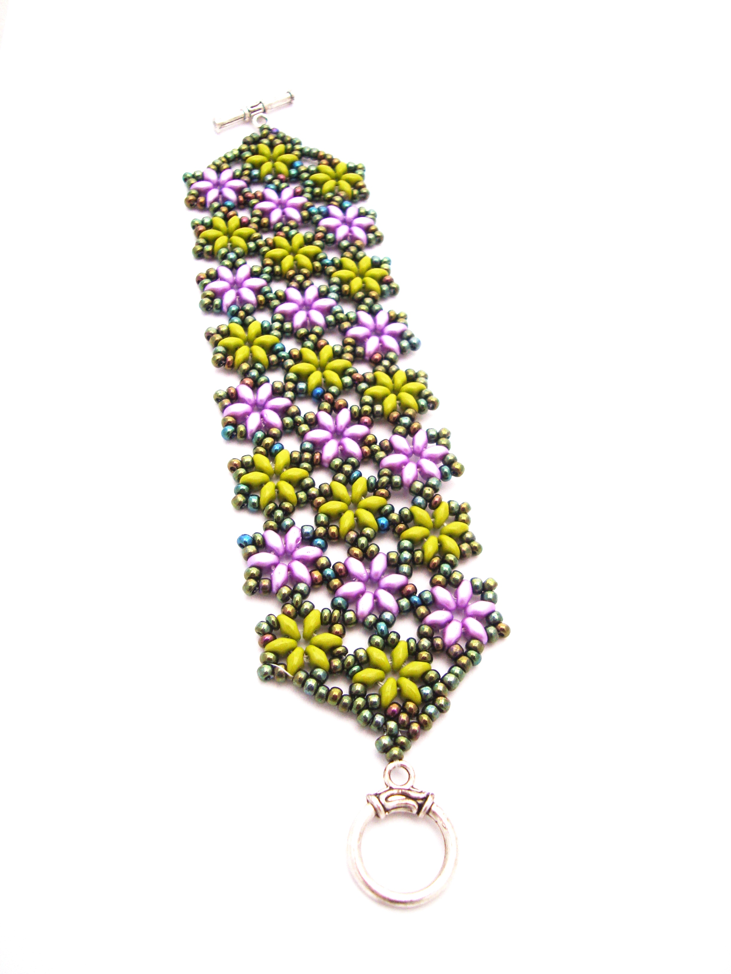 Multi Beads in Bloom Bracelet